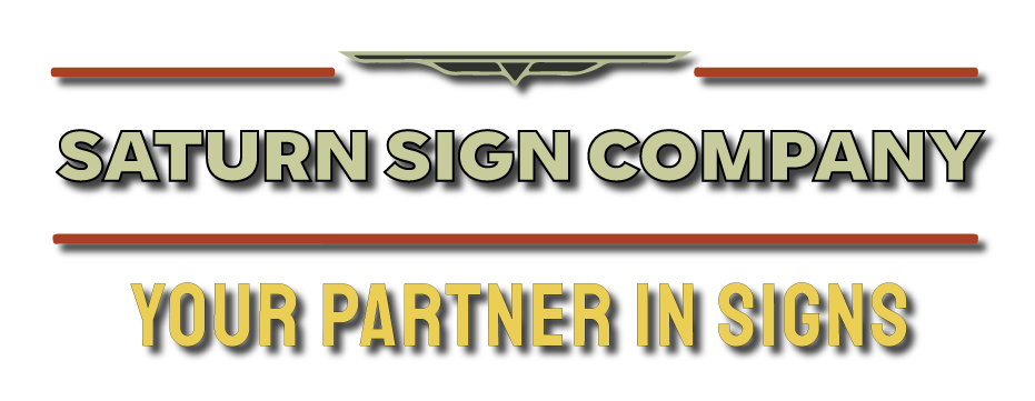 Saturn Sign Company Logo